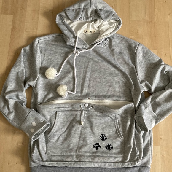 Pet pouch hooded sweatshirt XXL (runs small) - Picture 7 of 7